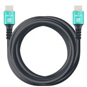 Кабель HDMI - HDMI 10м v2.1 8K UHD позолочений грубий, Premium Кабель HDMI - HDMI 10м v2.1 8K UHD позолочений грубий, Premium