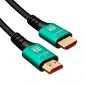Кабель HDMI - HDMI 5м v2.1 8K UHD позолочений грубий, Premium Кабель HDMI - HDMI 5м v2.1 8K UHD позолочений грубий, Premium