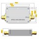Усилитель антенный LNA 10МГц-6ГГц, до 30дБ, WYDZ-LAN-10M-6GHz