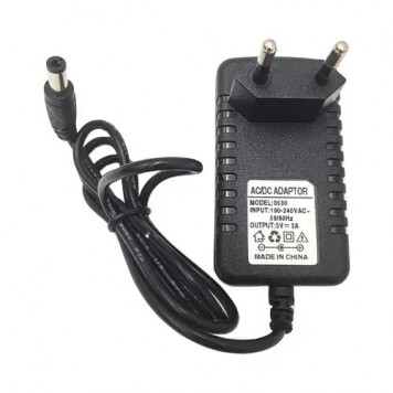 Блок живлення, мережевий адаптер 5В 3А, 5.5x2.1мм 5.5x2.5мм