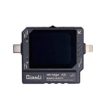 USB тестер диагностики разъемов питания Type-C и Lightning, QianLi iBridge A3