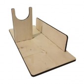 Підставка для клейового пістолета 60Вт і стрижнів, фанера