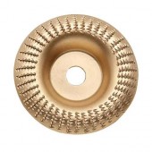 Шлифовальный обдирочный альфа диск 100x16мм для мини-УШМ, Закруглённый, карбид вольфрама