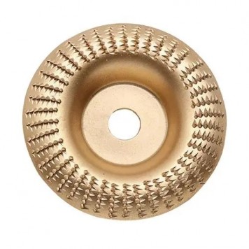 Шлифовальный обдирочный альфа диск 100x16мм для мини-УШМ, Закруглённый, карбид вольфрама