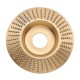 Шлифовальный обдирочный альфа диск 100x22мм для УШМ, Конус, карбид вольфрама