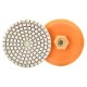 Диск алмазный полировочный 100x3.5мм 150грит M10 по камню для болгарки УШМ