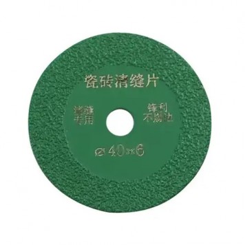 Диск алмазный 40x1x10мм, 6мм для резки стекла керамики, двухсторонний