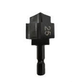 Ступінчасте плоске свердло 25мм для PPR труб та відновлення фітингів, HSS