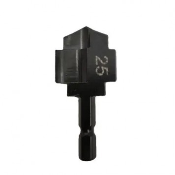 Ступінчасте плоске свердло 25мм для PPR труб та відновлення фітингів, HSS