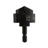 Ступінчасте плоске свердло 32мм для PPR труб та відновлення фітингів, HSS