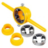 Набір сантехнічний ручний для нарізання різьби пластикових ППР труб 6речей