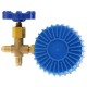 Коллектор манометрический c вентилем 0-220psi для заправки фреона XWM-466