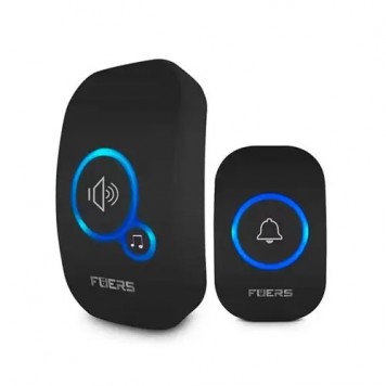 Бездротовий дверний дзвінок 433МГц 32 мелодії FUERS M557 з сигналізацією