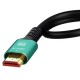 Кабель HDMI - HDMI 20м v2.1 8K UHD позолоченный грубый, Premium