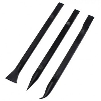 Набір 2х-сторонніх лопаток 3шт для відкриття корпусів розбир електроніки, пластик