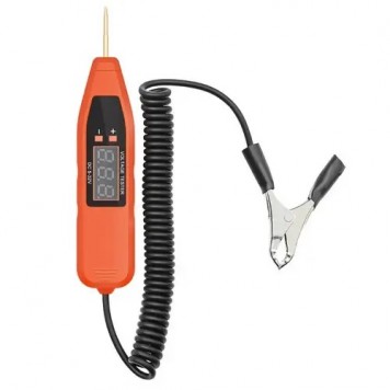 Ручка тестер автомобільного акумулятора та ел кіл, 5-32В, з РК-дисплеєм