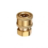 Фитинг БРС гидравлический 1/4, уплотнение STD, для моек высокого давления, латунь