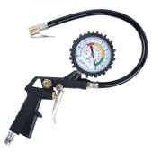 Пістолет для накачування коліс шин з манометром 0-220psi 0-16 бар