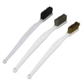 Набір щіток по металу 3шт, дротяні щітки з латуні нержавійки нейлону