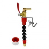 Гибкий шланг для плиткореза с краном для мокрой резки плитки