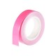 Стрічка люмінісцентна клейка 10мм x 3м, фосфорна, рожева