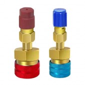 Комплект из 2х муфт адаптеров БРС с R1234yf на R134a для автокондиционеров