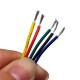 Набор проводов в силиконовой оплетке 1жила 17AWG 5цветов по 4м луженая медь