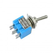 Переключатель, тумблер, выключатель питания MTS-203 250В 3А ON-OFF-ON