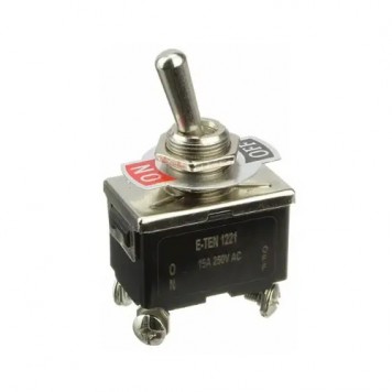Переключатель, тумблер, выключатель питания E-TEN 1221 250В 15А ON-OFF