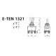 Переключатель, тумблер, выключатель питания E-TEN 1321 250В 15А ON-ON