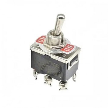 Переключатель, тумблер, выключатель питания E-TEN 1321 250В 15А ON-ON