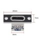 Разъем USB Type-C 2pin, мама, монтажный, для зарядки и питания