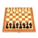 Настільна гра 3в1 шахи, шашки, нарди, 34x34см, дерево