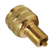 Переходник адаптер для шинного клапана, вентилей EM VG12-VG8, латунь