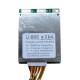 BMS контролер 10S 60А плата заряду захисту 10х Li-ion 36В з балансиром