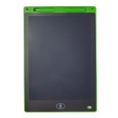 Планшет для рисования и заметок 12" LCD синий, стираемый