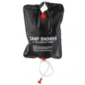Душ туристический 20л подвесной со шлангом, складной портативный