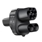 Адаптер CCS2 на NACS DC Tesla, 300А 300кВт 1000В, GUWIEYG