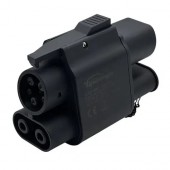 Адаптер CCS2 на CCS1 Type2 AC+DC, 350А 350кВт 1000В, GUWIEYG