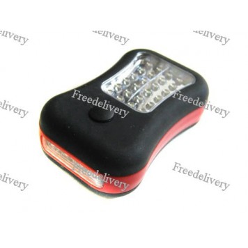 20+3 LED фонарь с магнитным креплением и крючком