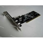 4 портовый Firewire IEEE 1394 4 6 Pin PCI контроллер
