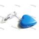 4-портовый USB хаб сердце сердечко, голубое