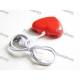 4-портовый USB хаб сердце сердечко, красное