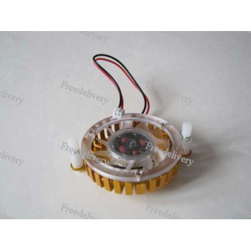 50 мм VGA 12v 2 pin вентилятор кулер видео