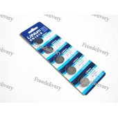 5x Батарейка таблетка CR1616 BR1616 5021LC, литий, 1 упаковка