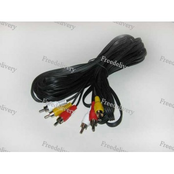 9м 3 RCA композитный кабель видео аудио