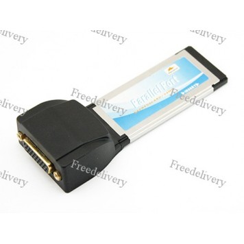 ExpressCard - LPT IEEE 1284 DB25 DB26 переходник