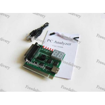 LPT PCI POST карта, анализатор