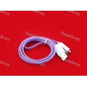 MicroUSB дата кабель, LG, HTC, плоский, светящийся