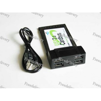 PCMCIA адаптер на 4 USB порта
